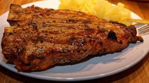 Grilled T-bone steak