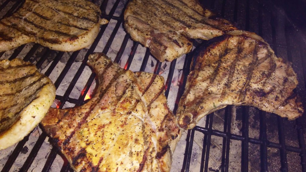 Savoury Backyard BBQ Pork Chops 