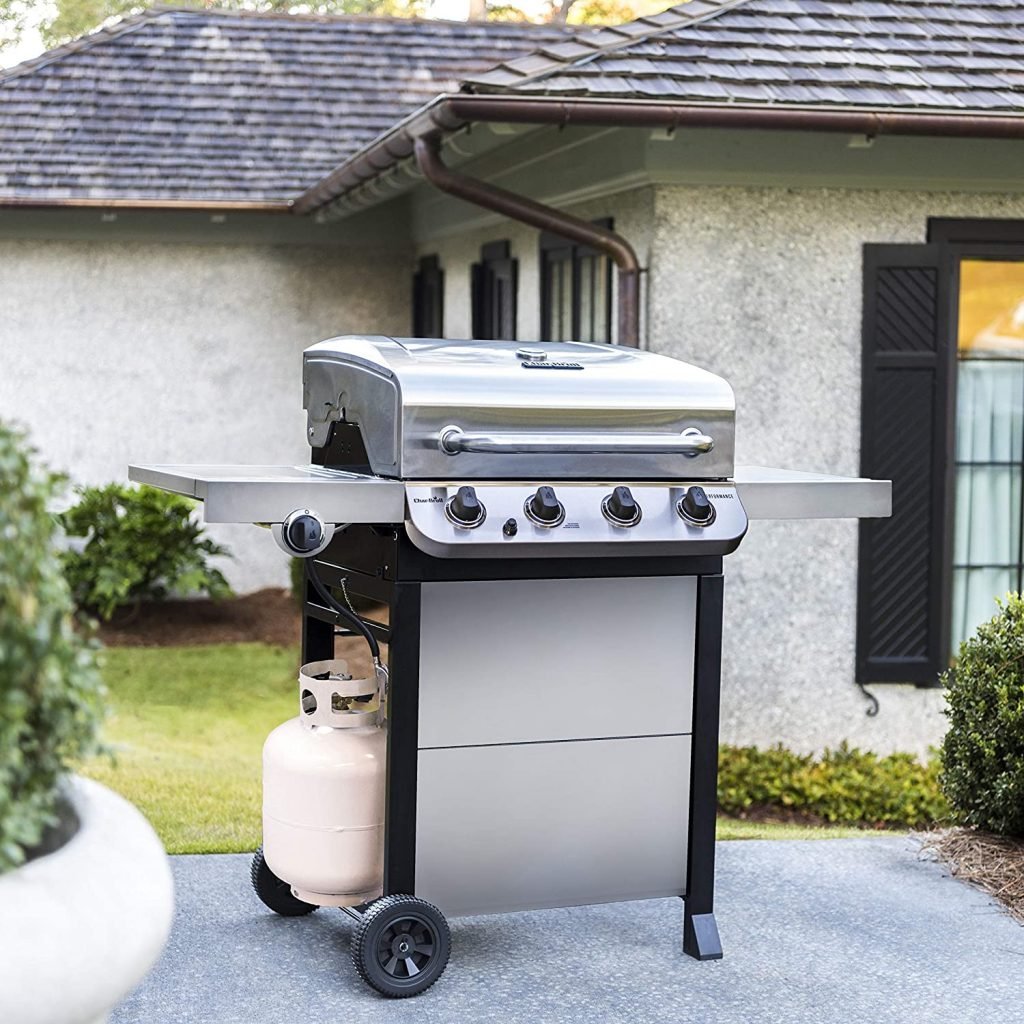 Natural gas BBQ grills