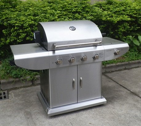 Natural gas BBQ grills