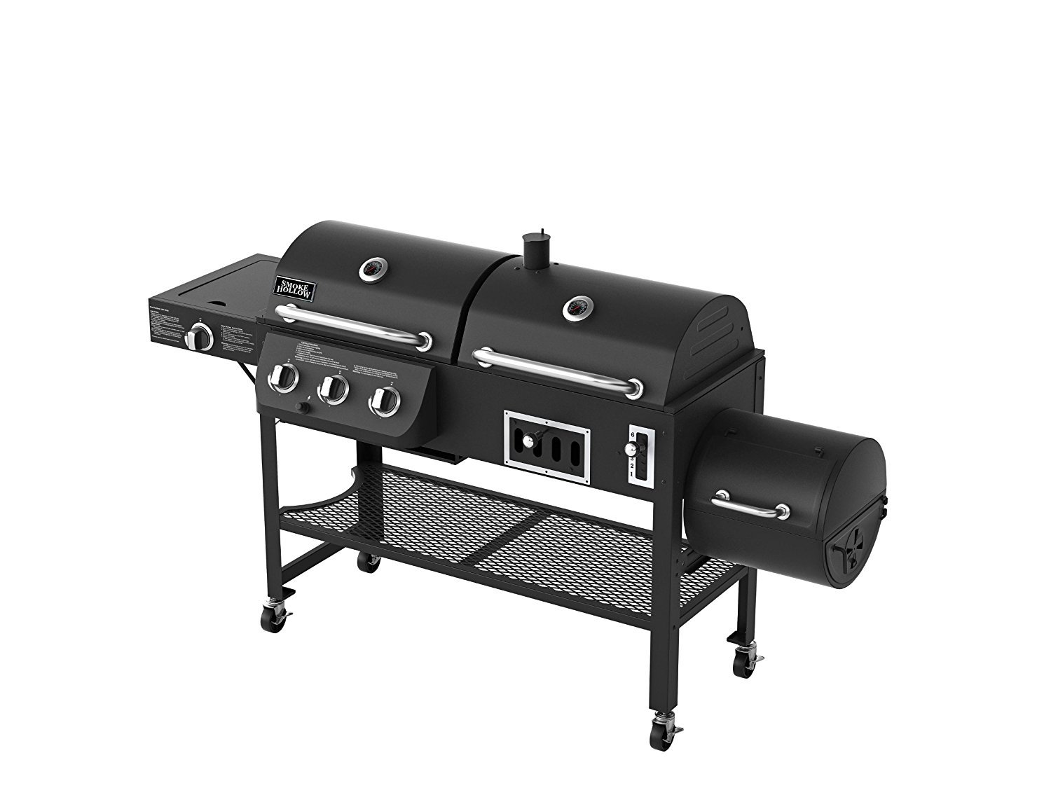 Smoke Hollow Combination Grill Easy Charcoal Grilling 6233