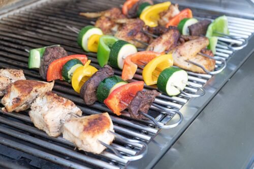 stainless steel BBQ skewer