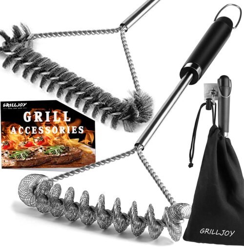 grill brush set with bag